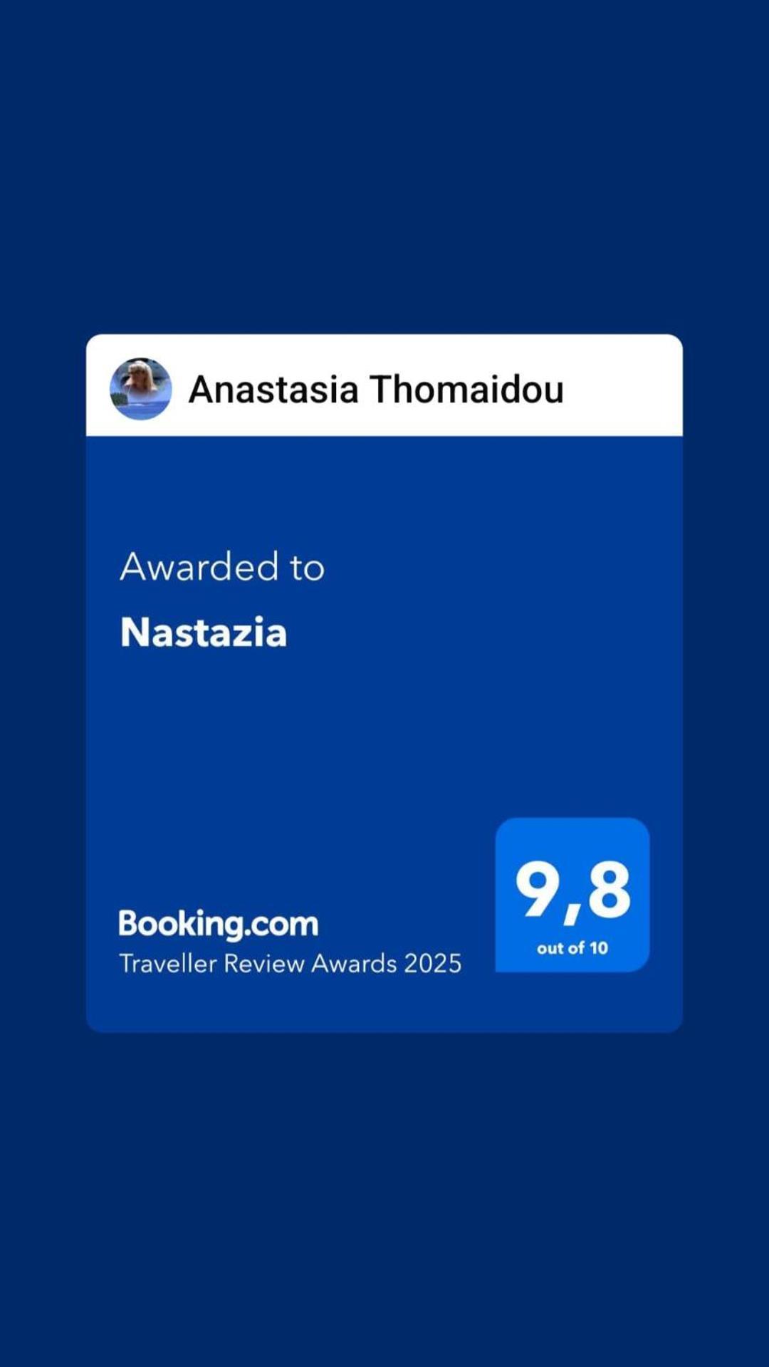 Appartement Nastazia à Néa Péramos Extérieur photo